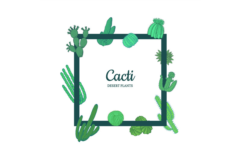 vector-hand-drawn-desert-cacti-plants-frame-banner