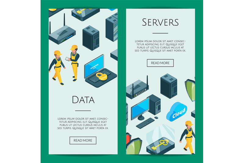 vector-electronic-system-of-data-center-icons-web-banner-templates-ill