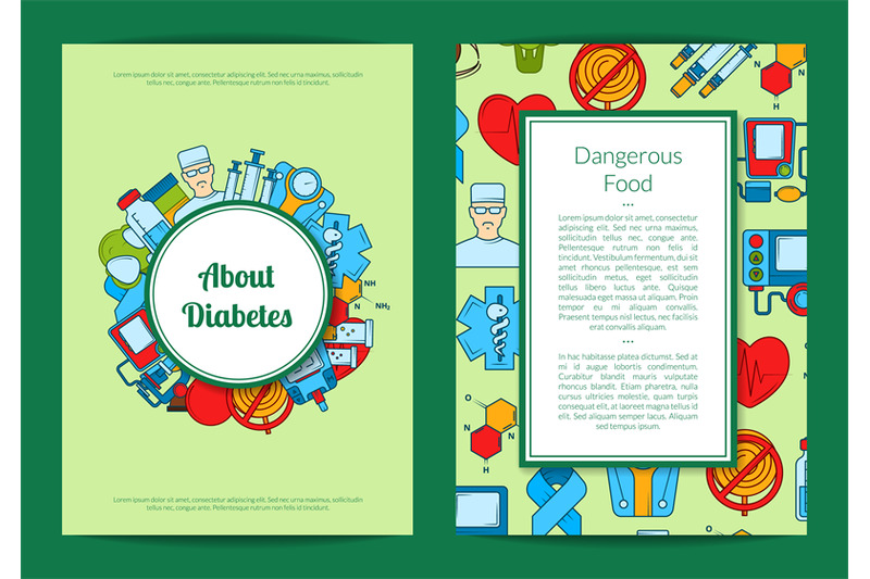 vector-colored-diabetes-icons-card-or-flyer