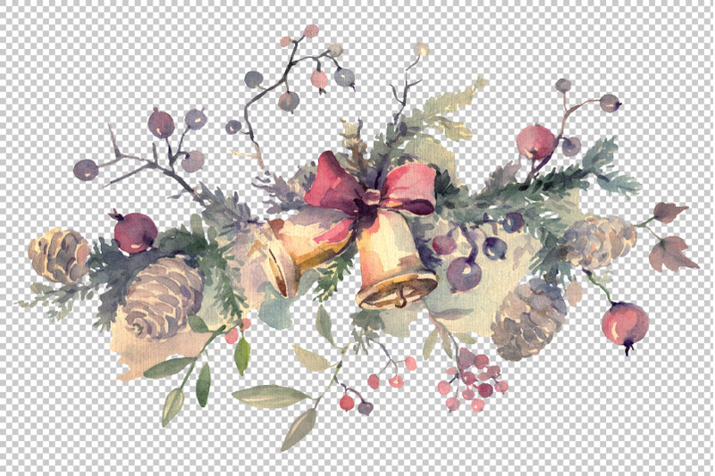 christmas-bouquet-winter-joy-watercolor-png