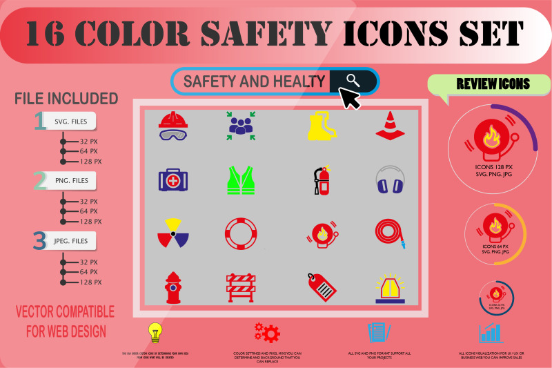 safety-and-healty-icons-pack