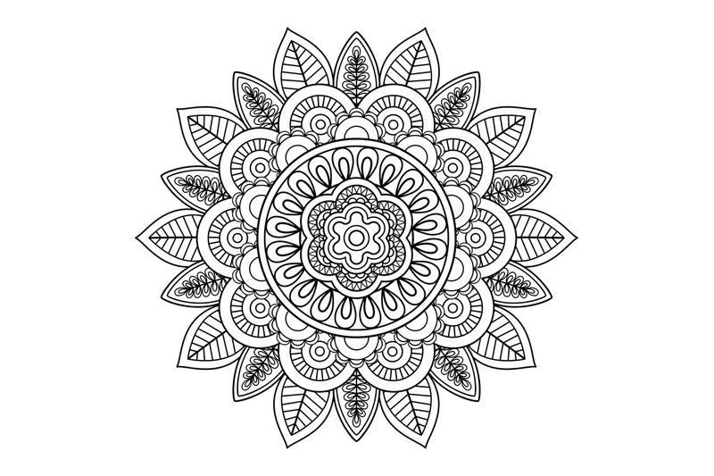 ethnic-boho-doodle-floral-mandala