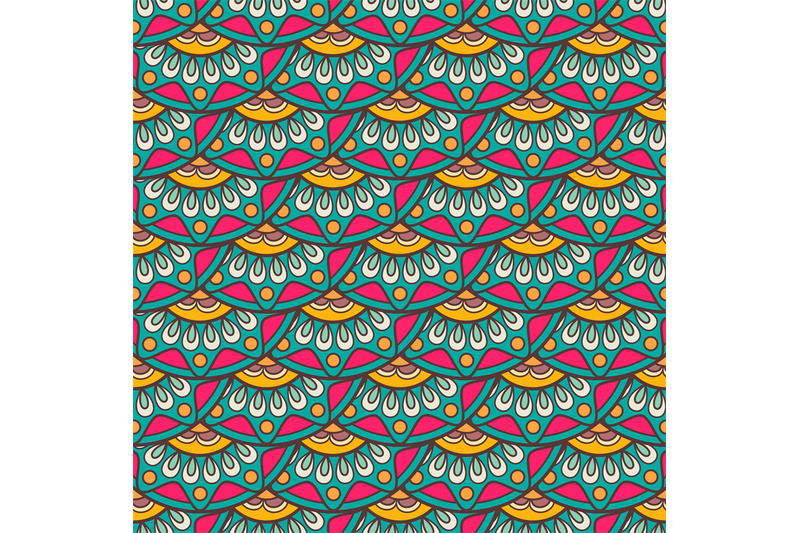 ethnic-doodle-seamless-pattern-in-retro-colors