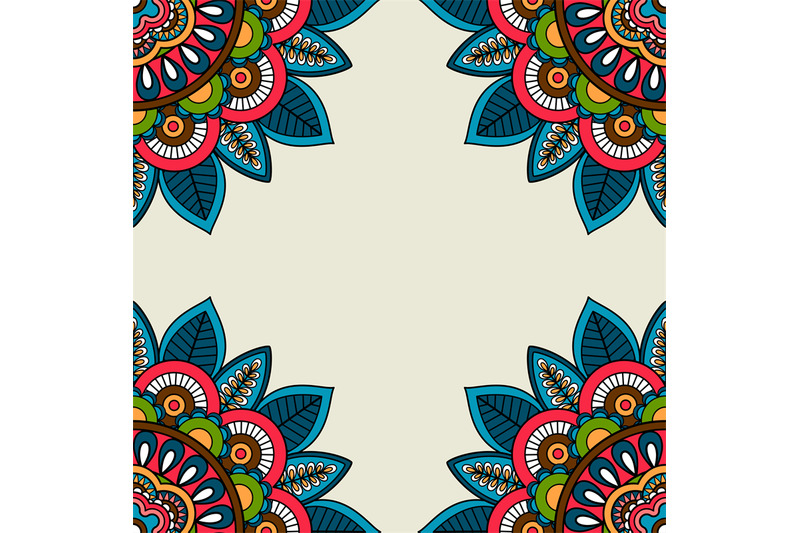 indian-doodle-floral-corners-frame