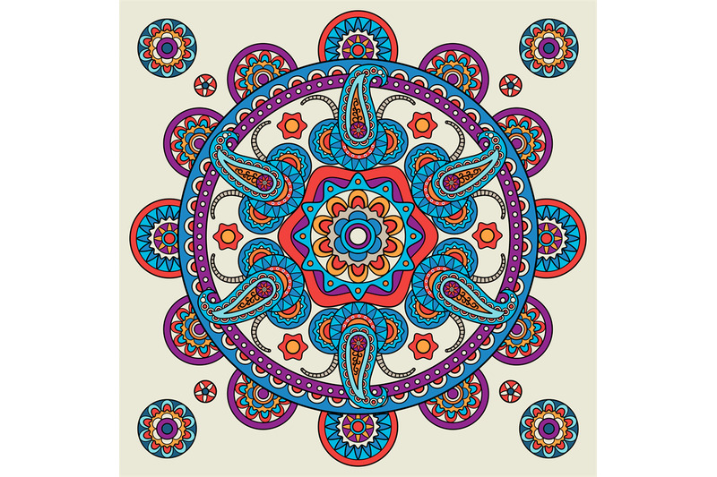 indian-doodle-paisley-boho-mandala