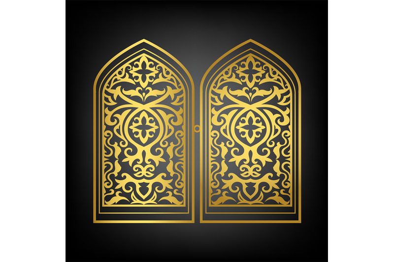 vector-islamic-window