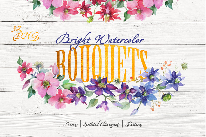 bright-bouquets-watercolor-png