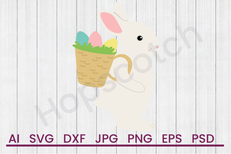 easter-bunny-svg-file-dxf-file