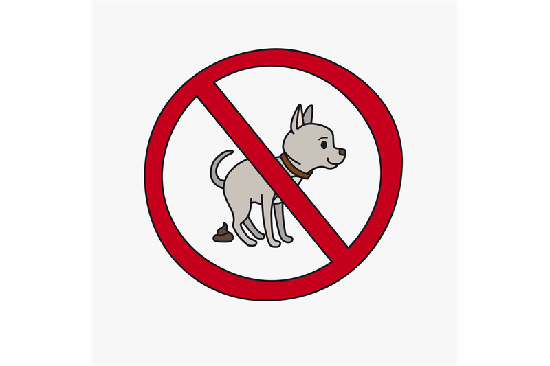 no-dog-pooping-vector-sign