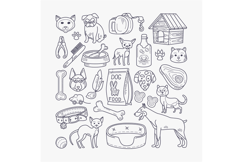 vector-dog-and-cat-signs