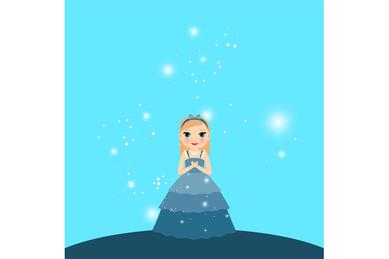 beautiful-cartoon-princess-with-lights