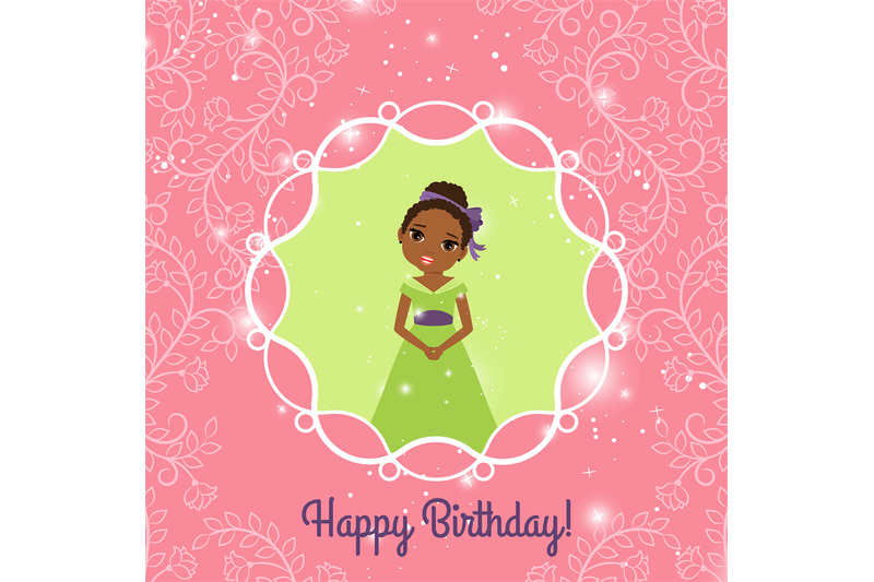 happy-birthday-pink-greeting-card-with-princess