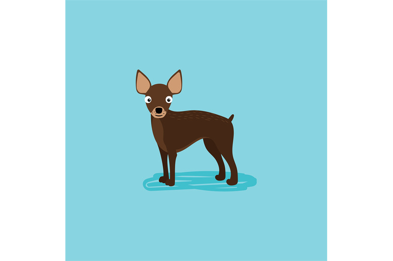 vector-cartoon-dog-for-card-design