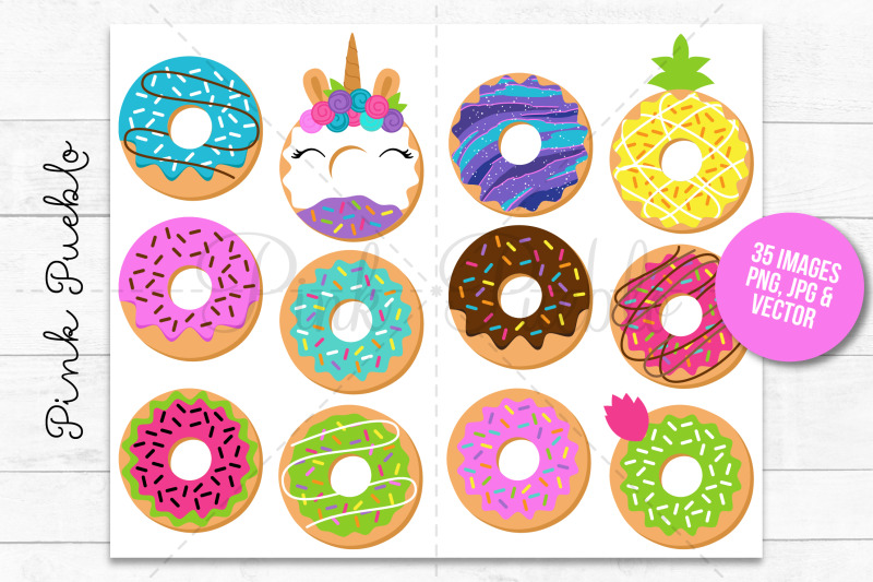 donut-clipart-and-vectors