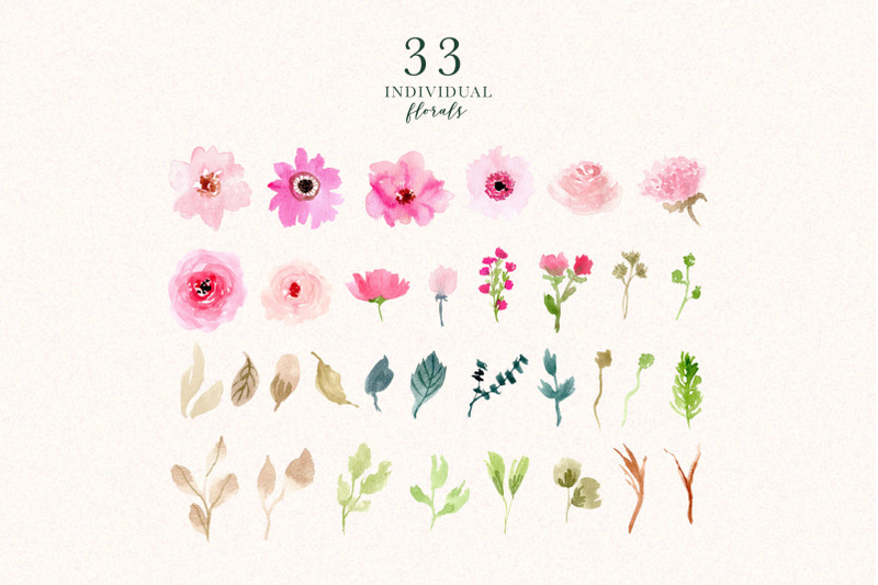 pink-delight-watercolor-floral-clipart