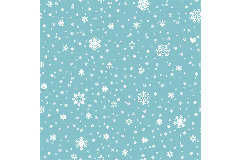 snowflakes-vector-seamless-pattern-snowfall-christmas-repeat-backdrop