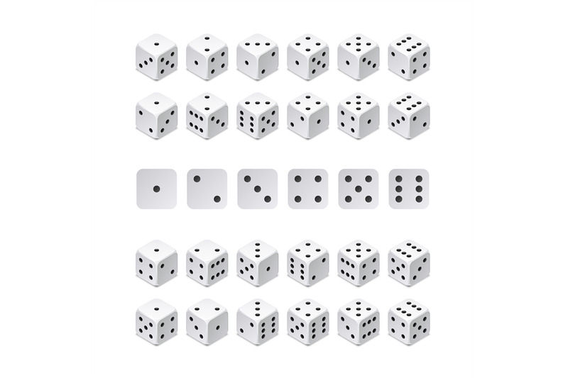 isometric-3d-dice-combination-vector-game-cubes-isolated-collection
