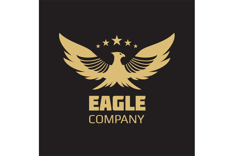 gold-heraldic-eagle-logo-design