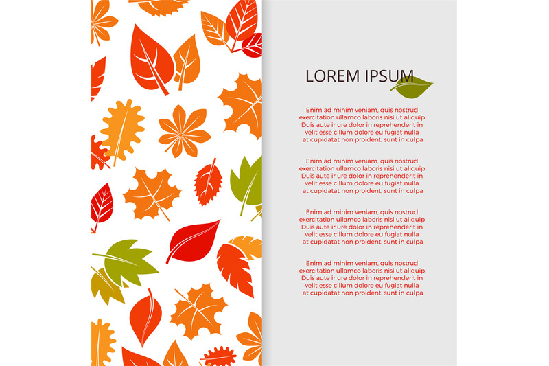 autumn-leaves-banner-design-fall-colorful-foliage-poster