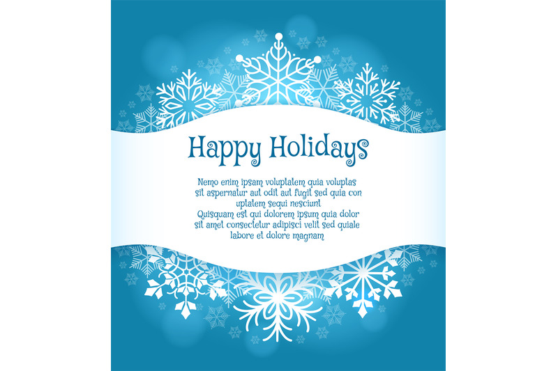 happy-holidays-blue-background-with-snowflakes