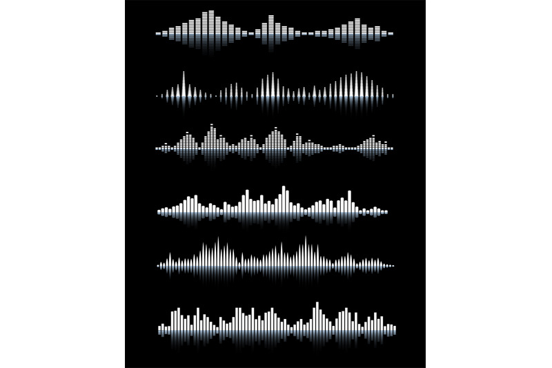 vector-sound-waves-set