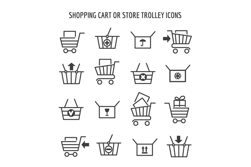 shopping-cart-icons-for-web-e-commerce
