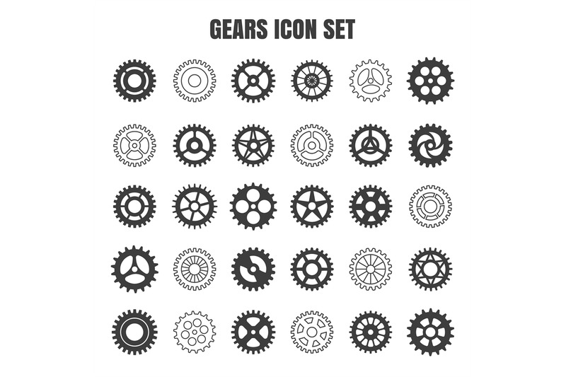 gear-cog-wheel-icon-set
