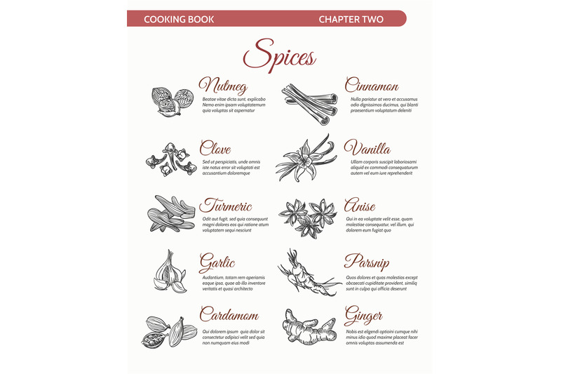 cooking-book-spices-ingredients-page