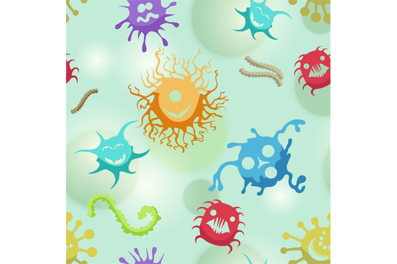 cute-bacteria-cartoon-seamless-pattern