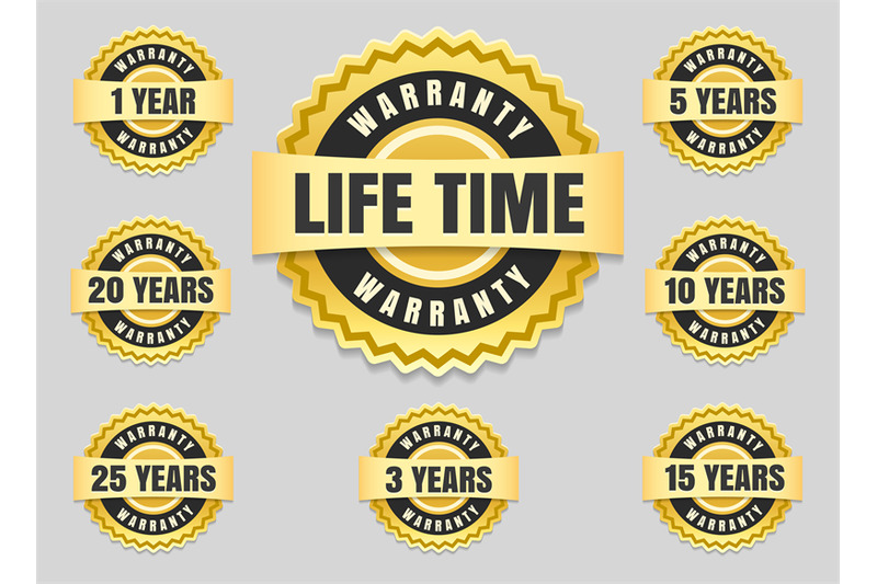 years-warranty-labels-and-guarantee-seals