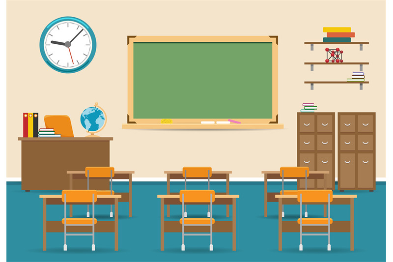 empty-classroom-interior-with-blackboard