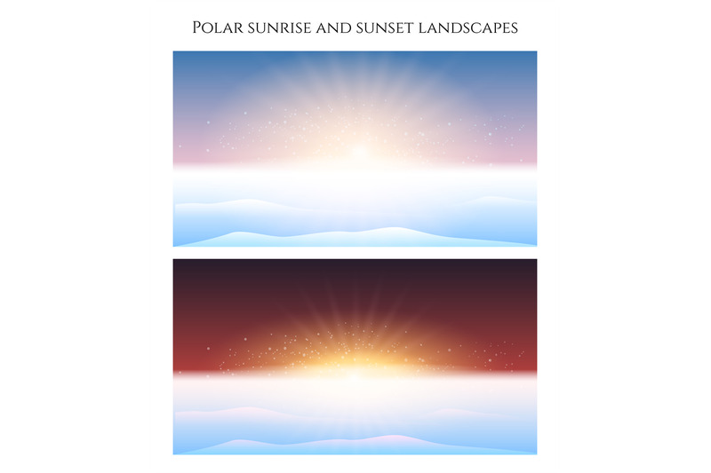 polar-sunrise-and-sunset-landscape