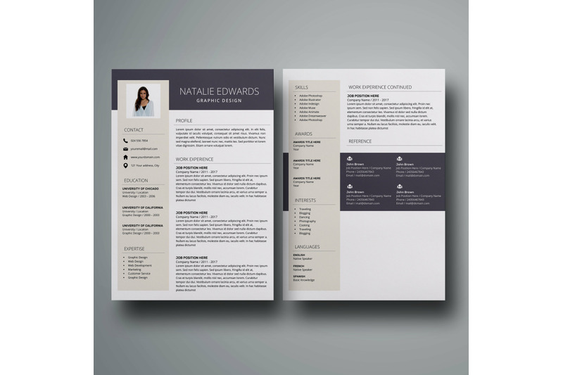 creative-resume-template-cv-template-for-word-natalie