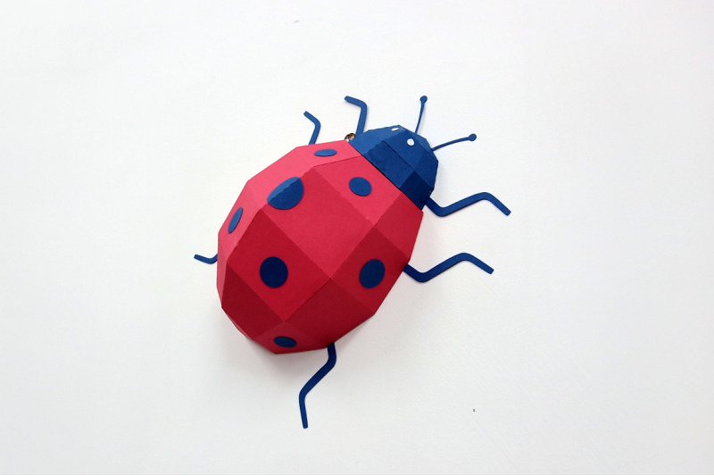 diy-lady-bug-beetle-3d-papercraft
