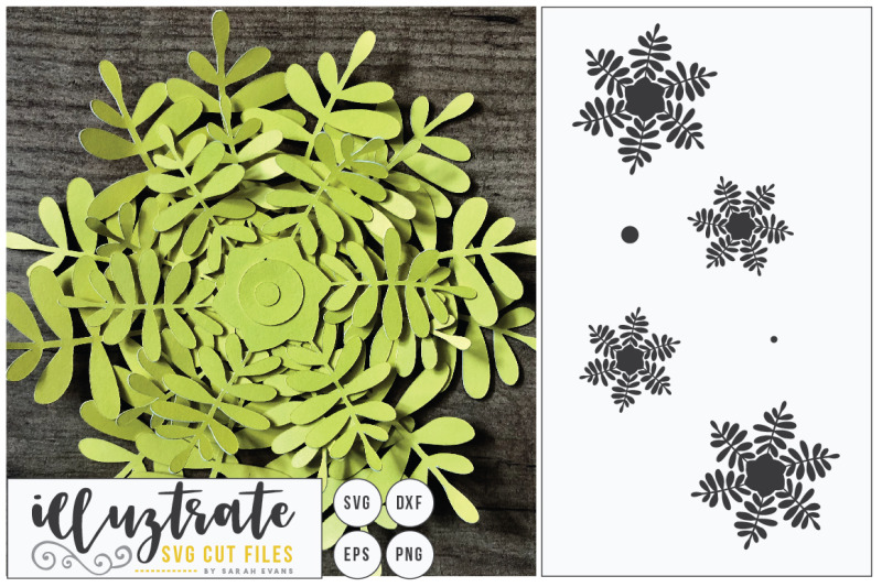 Download Layered Flower Cutting File - Paper Cut Flower - SVG Cut ...