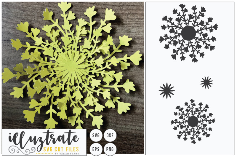 Download Paper Cutting Flower SVG Cut File, Layered Flower SVG, DIY ...