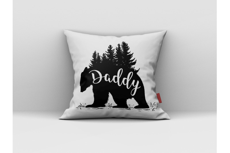 Download Daddy Bear SVG By Creative Art | TheHungryJPEG.com