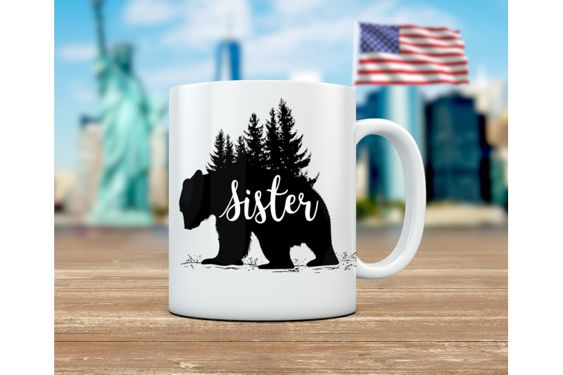 sister-bear-svg-bear-svg-bear-vector-bear-silhouette-bear-clip