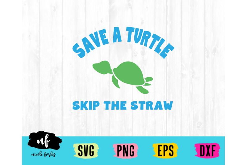 save-turtles-earth-day-svg-cut-file