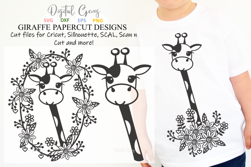 giraffe-papercut-design