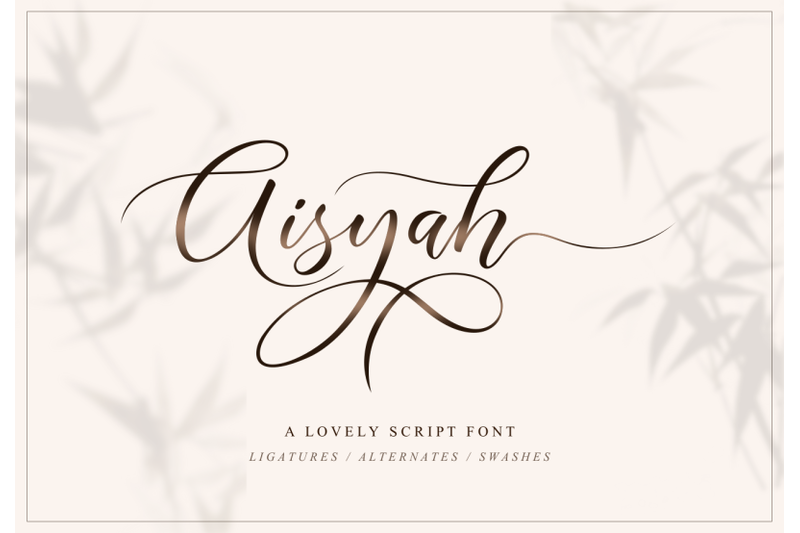 aisyah-lovely-font