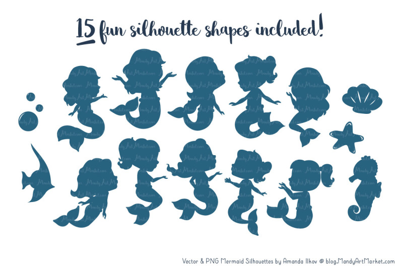 sweet-mermaid-silhouettes-vector-clipart-in-americana