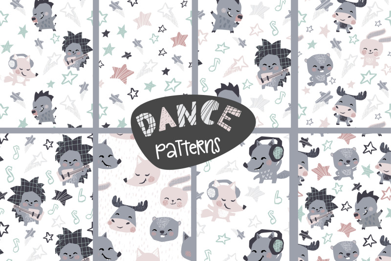 dancing-animals-music-kids-vector