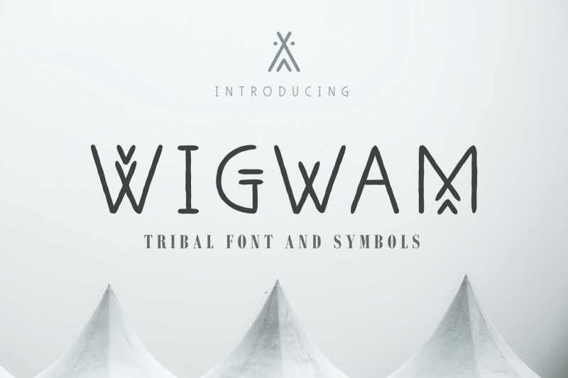 wigwam-handwritten-geometric-font