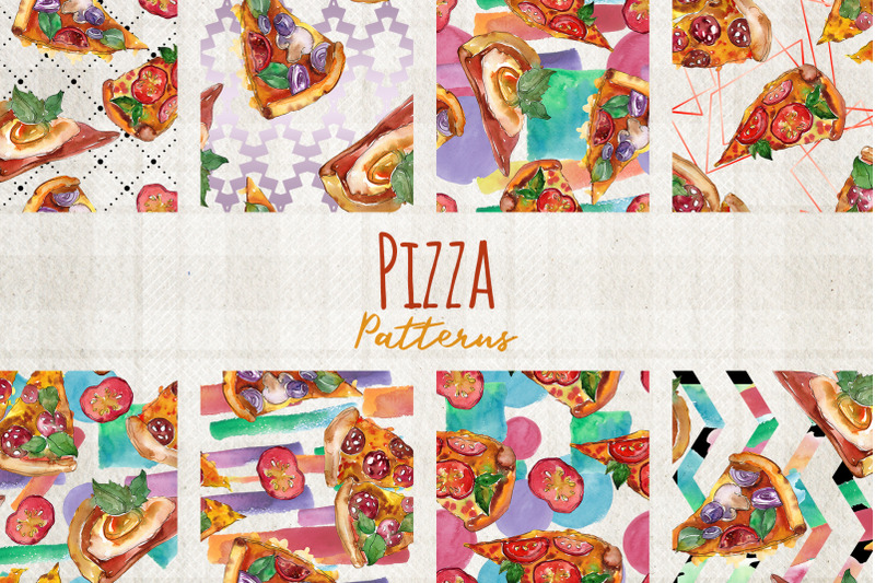 hawaiian-pizza-watercolor-png