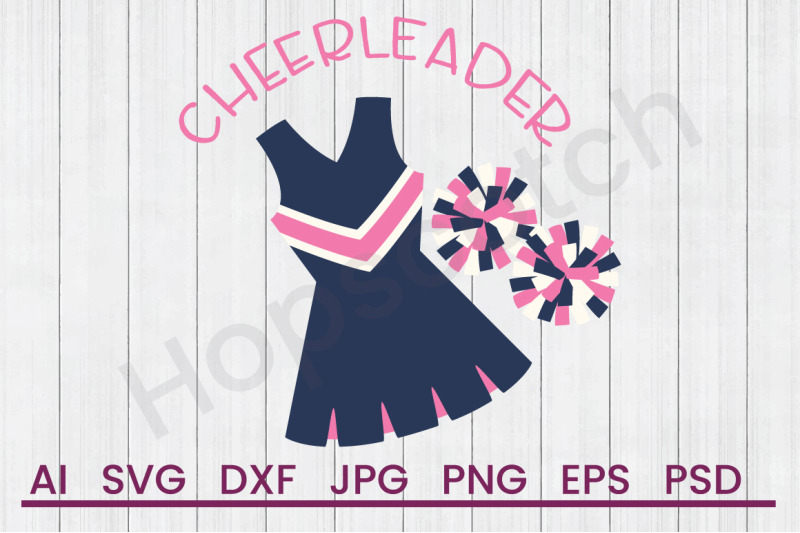 cheerleader-svg-file-dxf-file