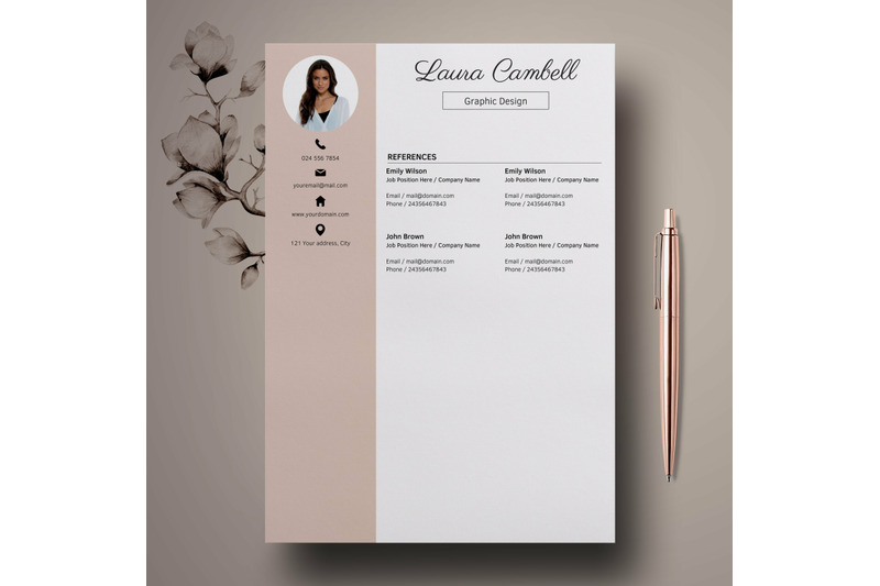 modern-resume-template-cv-template-for-ms-word-laura
