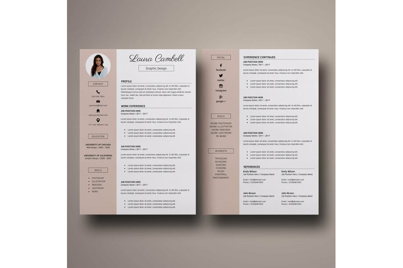 modern-resume-template-cv-template-for-ms-word-laura
