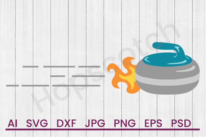 flaming-stone-svg-file-dxf-file