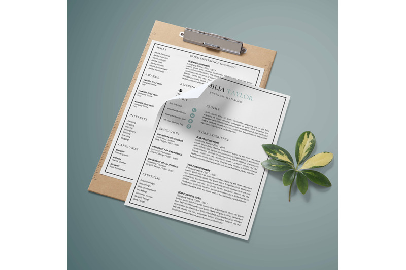 resume-template-creative-resume-design-emilia